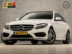 Wit Gebruikt 2017 Mercedes C180 AMG Stationwagen | € 21.445 (Eerlijke prijs)