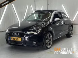 Zwart, metallic lak Gebruikt 2012 Audi A1 Ambition Hatchback | € 6.990 (Eerlijke prijs)