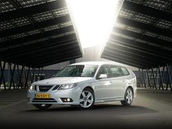 Grijs Gebruikt 2009 Saab 9-3 Vector Stationwagen | € 10.950 (Duur)