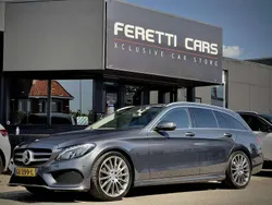 Grijs Gebruikt 2015 Mercedes C350e AMG line Stationwagen | € 17.900 (Eerlijke prijs)