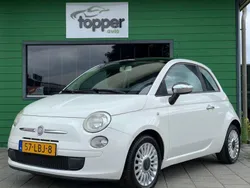 Wit, metallic lak Gebruikt 2010 Fiat 500 Lounge Hatchback | € 5.745 (Eerlijke prijs)