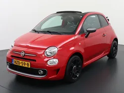 Rood Gebruikt 2017 Fiat 500C Sport Cabriolet | € 9.449 (Eerlijke prijs)