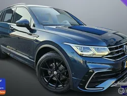 Blauw Gebruikt 2021 VW Tiguan R-line SUV | € 35.950 (Eerlijke prijs)