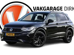 Zwart Gebruikt 2022 VW Tiguan R-line SUV | € 34.839 (Eerlijke prijs)