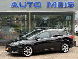 Zwart Gebruikt 2017 Ford Focus Titanium Stationwagen | € 9.495 (Eerlijke prijs)