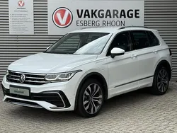 Wit, metallic lak Gebruikt 2021 VW Tiguan R-line SUV | € 34.950 (Goede deal)
