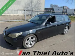 Zwart Gebruikt 2004 BMW 525 Executive Stationwagen | € 1.950 (Super prijs)