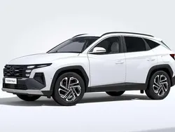 Wit Nieuw 2025 Hyundai Tucson Premium SUV | € 46.330 (Eerlijke prijs)