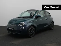 Groen Gebruikt 2023 Fiat 500e La Prima Cabriolet | € 23.900 (Goede deal)