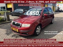 Rood Gebruikt 2004 Skoda Fabia Elegance Hatchback | € 849 (Goede deal)
