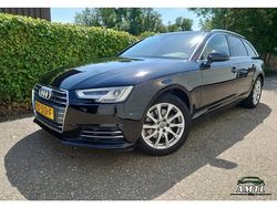 Zwart Gebruikt 2017 Audi A4 Sport Stationwagen | € 25.900