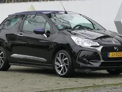 Zwart, metallic lak Gebruikt 2016 Citroën DS3 Cabriolet So Chic Cabriolet | € 12.900