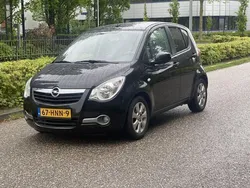 Zwart Gebruikt 2009 Opel Agila Enjoy Hatchback | € 4.750 (Eerlijke prijs)