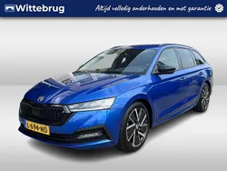 Blauw, metallic lak Gebruikt 2021 Skoda Octavia Business Line Stationwagen | € 23.950 (Eerlijke prijs)