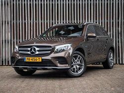 Bruin, metallic lak Gebruikt 2017 Mercedes GLC350 AMG Line Premium Plus SUV | € 24.950 (Goede deal)