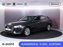 Zwart Gebruikt 2022 Audi A4 Advanced Stationwagen | € 31.849 (Eerlijke prijs)