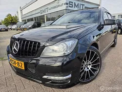 Zwart Gebruikt 2013 Mercedes C200 AMG Stationwagen | € 11.950 (Eerlijke prijs)