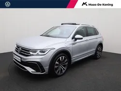 Grijs, metallic lak Gebruikt 2021 VW Tiguan R-line SUV | € 36.440 (Eerlijke prijs)