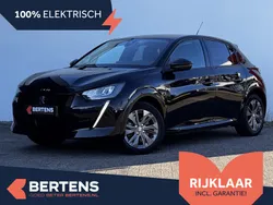 Zwart Gebruikt 2021 Peugeot e-208 Allure Hatchback | € 15.895 (Eerlijke prijs)