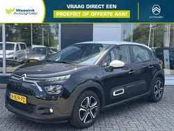 Zwart Gebruikt 2022 Citroën C3 Feel Hatchback | € 12.895 (Eerlijke prijs)