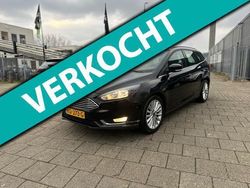 Zwart Gebruikt 2016 Ford Focus Titanium Stationwagen | € 5.649 (Eerlijke prijs)