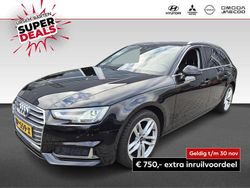 Zwart Gebruikt 2019 Audi A4 Sport Stationwagen | € 22.430 (Super prijs)