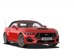 Rood Nieuw 2024 Ford Mustang GT Convertible Cabriolet | € 144.850