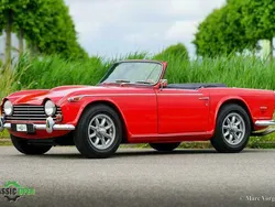 Rood Gebruikt 1968 Triumph TR5 Cabriolet | € 54.500
