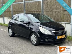 Zwart Gebruikt 2007 Opel Corsa Enjoy Hatchback | € 2.999 (Eerlijke prijs)