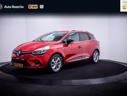 Rood Gebruikt 2016 Renault Clio GrandTour LIMITED Stationwagen | € 9.450 (Eerlijke prijs)