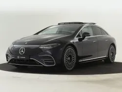Donker 595 nauticblauw metaalkleur metallic Nieuw 2024 Mercedes EQS580 AMG line Hatchback | € 114.995