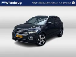 Zwart Gebruikt 2021 VW T-Cross R-line SUV | € 26.250 (Iets duurder)