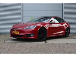 Rood Gebruikt 2019 Tesla Model S Performance Sedan | € 47.499