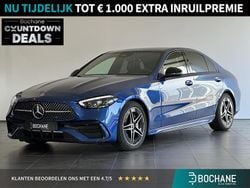 Blauw Gebruikt 2022 Mercedes C180 AMG line Sedan | € 38.430 (Goede deal)