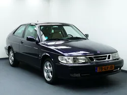 Blauw Gebruikt 2001 Saab 9-3 Coupé | € 13.995