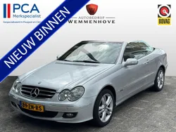 Grijs Gebruikt 2008 Mercedes CLK200 Avantgarde Cabriolet | € 13.845 (Iets duurder)