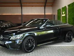Zwart Gebruikt 2018 Mercedes C180 Premium Plus Cabriolet | € 27.950 (Eerlijke prijs)