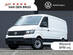 Wit Nieuw 2024 VW Crafter Trendline Van | € 34.895 (Super prijs)