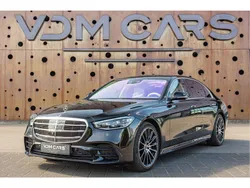 Zwart, metallic lak Gebruikt 2021 Mercedes S500 AMG line Sedan | € 119.900
