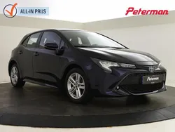 Blauw Gebruikt 2022 Toyota Corolla Hybrid Active Hatchback | € 21.499 (Super prijs)