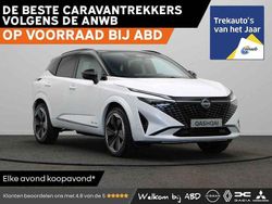 Two tone pearl white / dak carbon black (wit Nieuw 2025 Nissan Qashqai Pack SUV | € 46.114 (Eerlijke prijs)