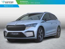 Brilliant silver Gebruikt 2024 Skoda Enyaq iV SportLine SUV | € 34.900 (Eerlijke prijs)