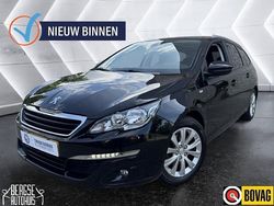 Zwart Gebruikt 2017 Peugeot 308 Style Stationwagen | € 5.490 (Eerlijke prijs)