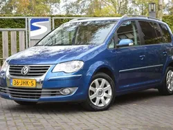 Blauw Gebruikt 2009 VW Touran Highline MPV | € 7.950 (Duur)