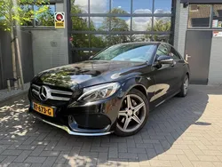 Zwart Gebruikt 2014 Mercedes C180 Prestige Sedan | € 9.950 (Super prijs)