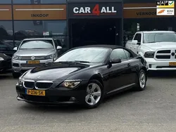 Zwart Gebruikt 2007 BMW 630 Cabriolet Comfort Edition Cabriolet | € 13.950