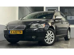 Zwart Gebruikt 2007 Volvo V50 Kinetic Stationwagen | € 4.995 (Eerlijke prijs)
