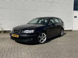 Zwart Gebruikt 2007 Saab 9-3 Vector Stationwagen | € 6.899 (Iets duurder)