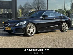 Zwart Gebruikt 2016 Mercedes C180 Edition 1 Coupé | € 20.950 (Goede deal)