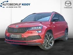 Rood Gebruikt 2021 Skoda Karoq SportLine SUV | € 29.950 (Goede deal)